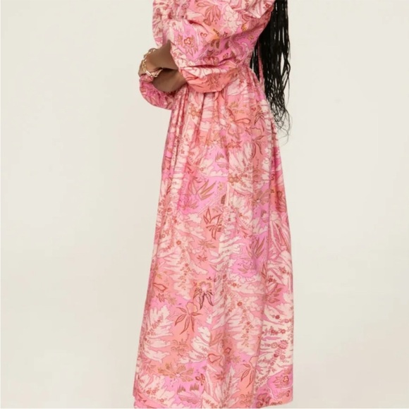 Ulla Johnson Camellia Leilani Midi Dress - Picture 2 of 7